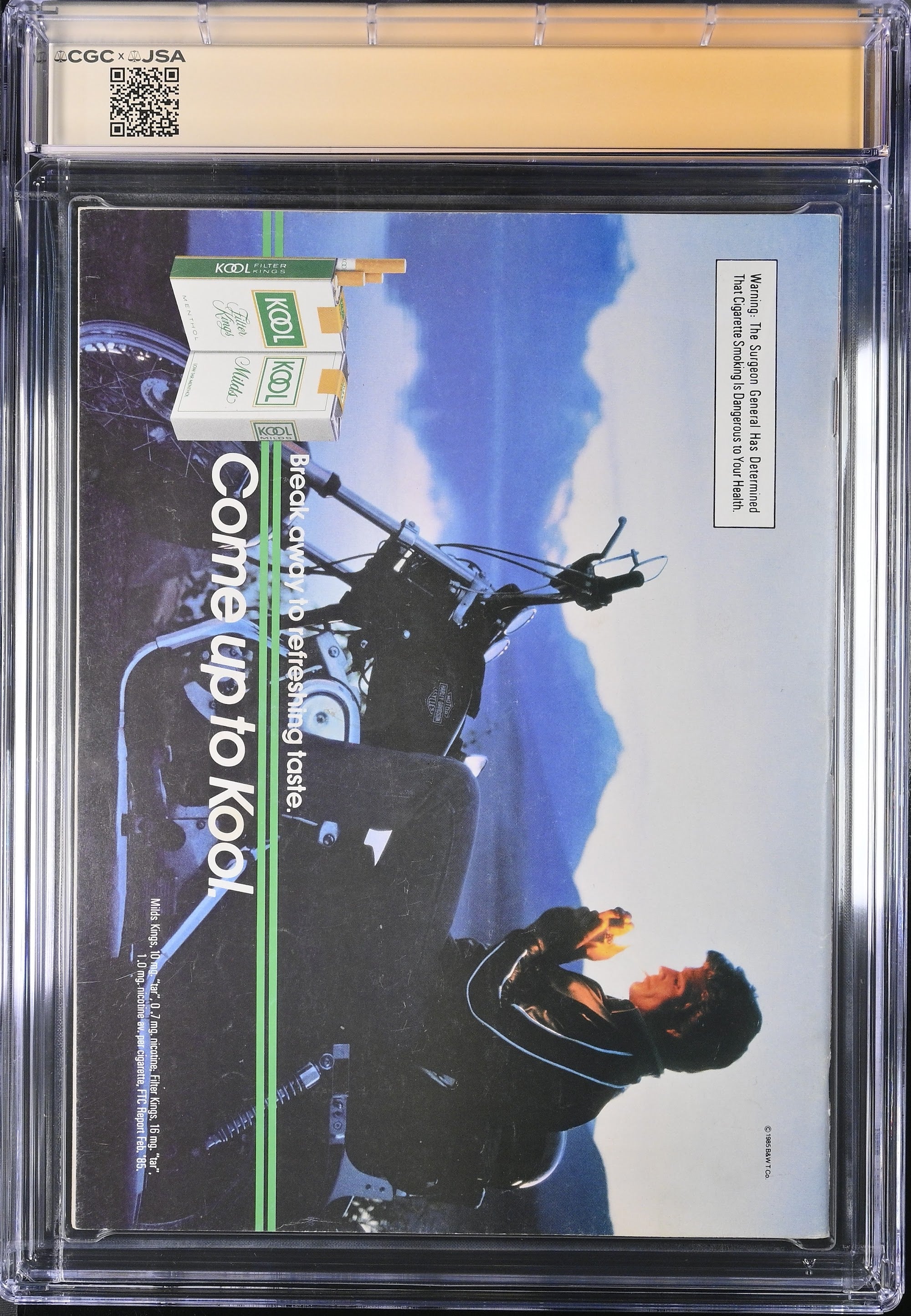 1985 Bo Jackson Sport Magazine Autographed – CGC 8.5 Newsstand