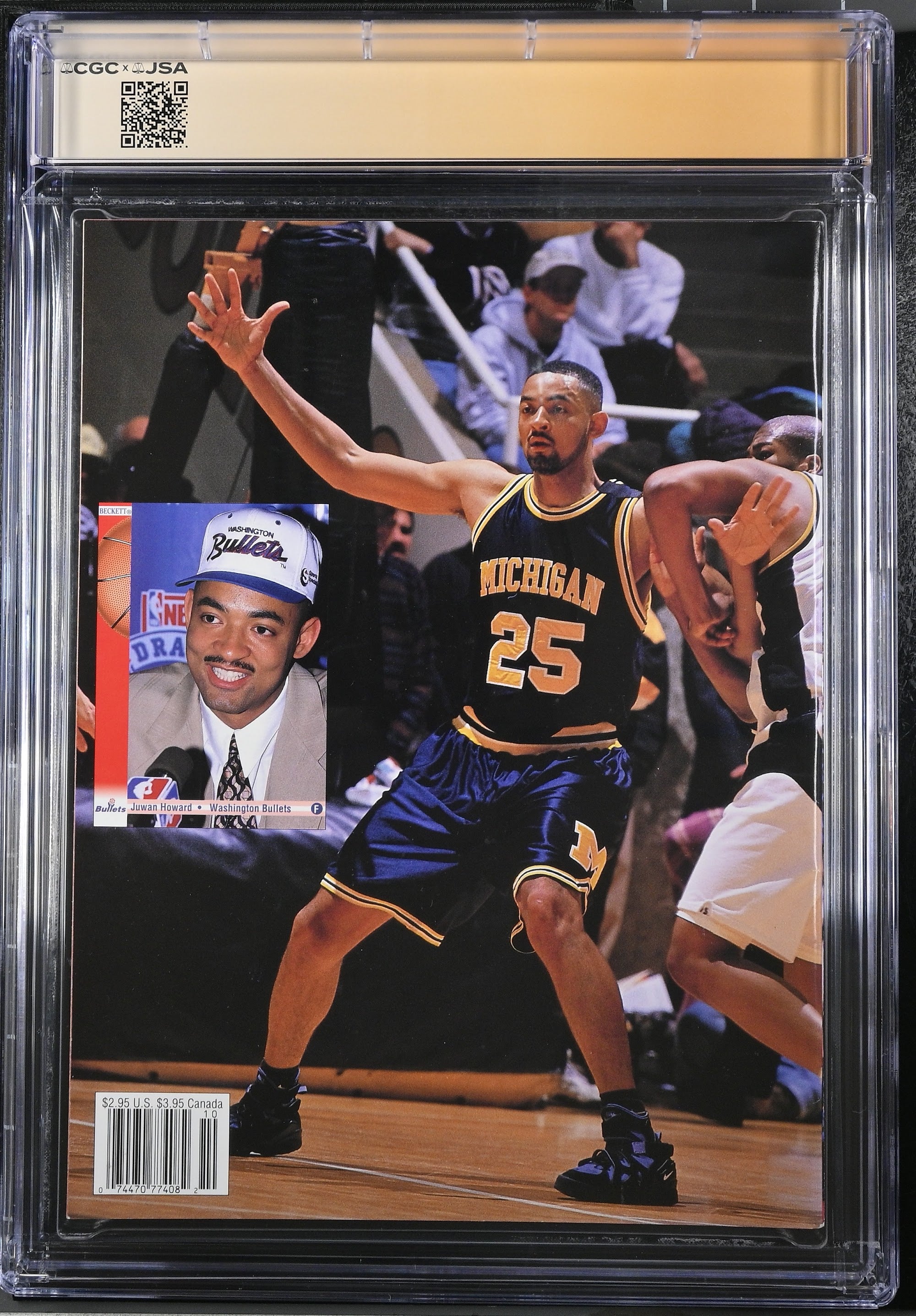 1994 Hakeem Olajuwon Beckett Autographed – CGC 8.5